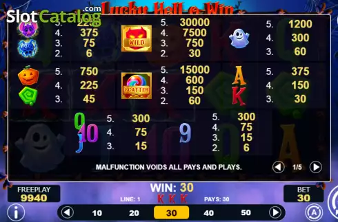 Скрин5. Lucky Hell-o-Win слот