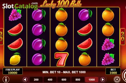 Скрин2. Lucky 100 Bells слот