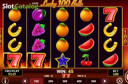 Скрин4. Lucky 100 Bells слот
