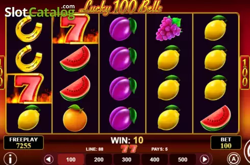 Скрин3. Lucky 100 Bells слот