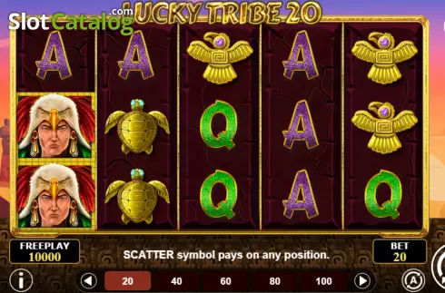 Скрин2. Lucky Tribe 20 слот