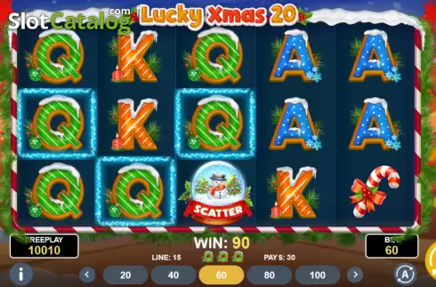 Скрин3. Lucky Xmas 20 слот