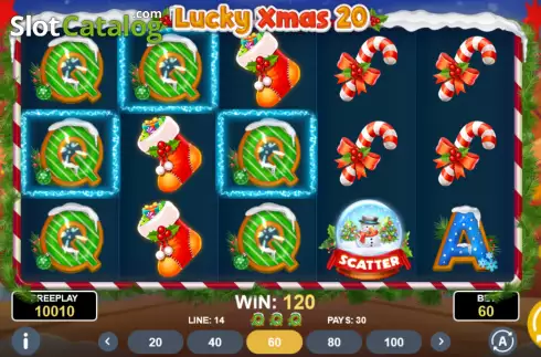Скрин4. Lucky Xmas 20 слот