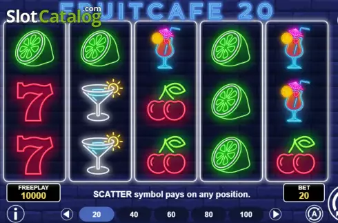 Скрин3. Fruit Cafe 20 слот