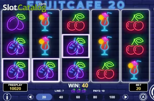 Скрин4. Fruit Cafe 20 слот