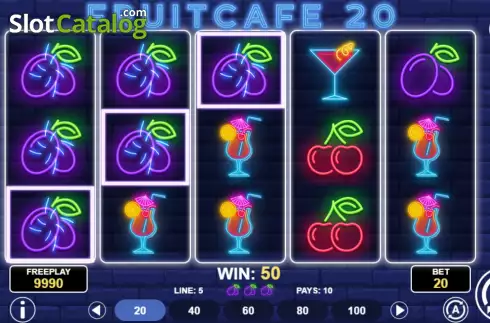 Скрин5. Fruit Cafe 20 слот