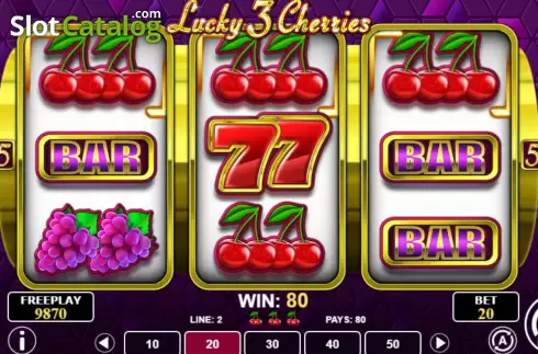 Скрин5. Lucky 3 Cherries слот
