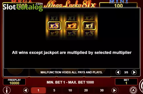 Скрин7. Mega Lucky 81x слот