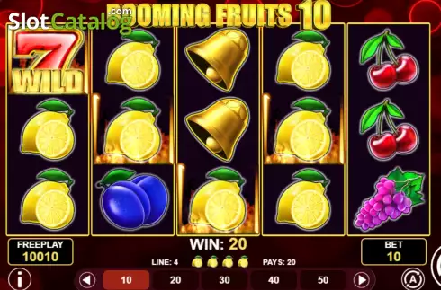 Скрин4. Booming Fruits 10 слот