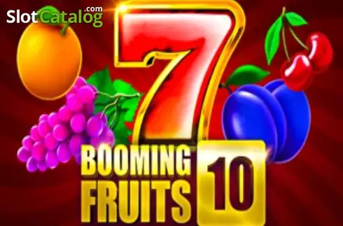 Booming Fruits 10 слот