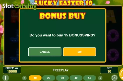 Скрин5. Lucky Easter 10 слот
