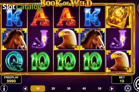 Скрин2. Book of Wild слот