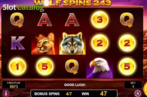 Скрин6. Wolf Spins 243 слот