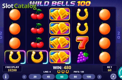 Скрин3. Wild Bells 100 слот