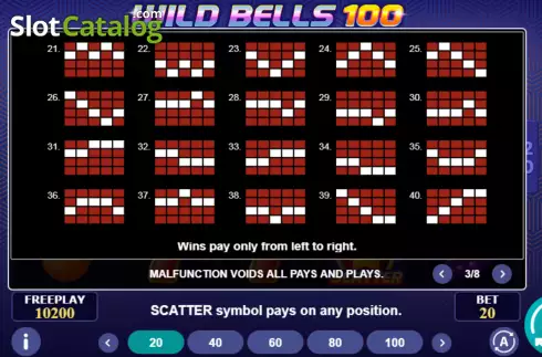 Скрин7. Wild Bells 100 слот