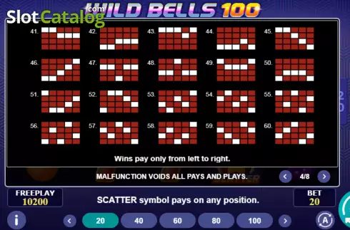 Скрин8. Wild Bells 100 слот