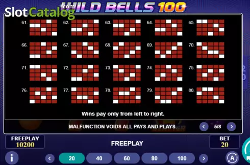Скрин9. Wild Bells 100 слот