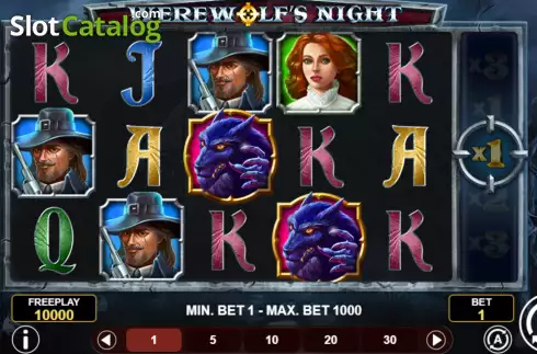 Скрин2. Werewolf's Night слот