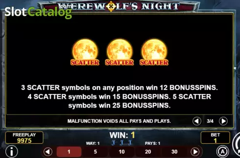 Скрин7. Werewolf's Night слот