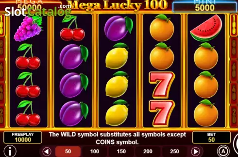 Скрин2. Mega Lucky 100 слот