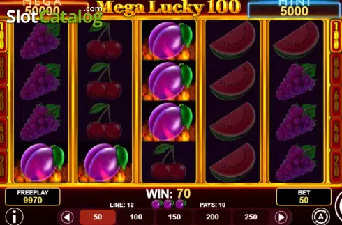 Скрин3. Mega Lucky 100 слот