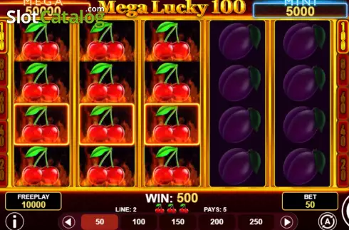 Скрин4. Mega Lucky 100 слот