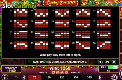 Скрин7. Lucky Eve 100 слот