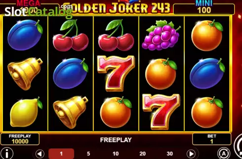 Скрин2. Golden Joker 243 слот