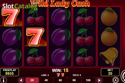 Скрин3. Wild Lady Cash слот