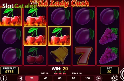 Скрин4. Wild Lady Cash слот