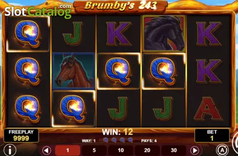 Скрин5. Brumby's 243 слот