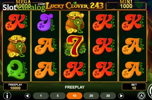 Скрин2. Lucky Clover 243 слот