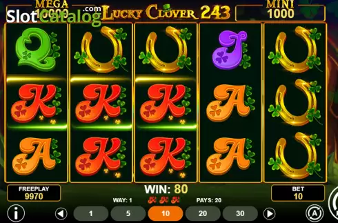 Скрин4. Lucky Clover 243 слот