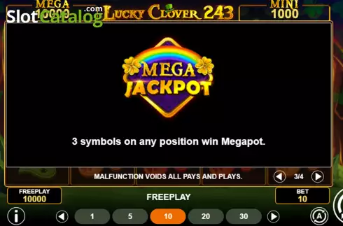 Скрин9. Lucky Clover 243 слот