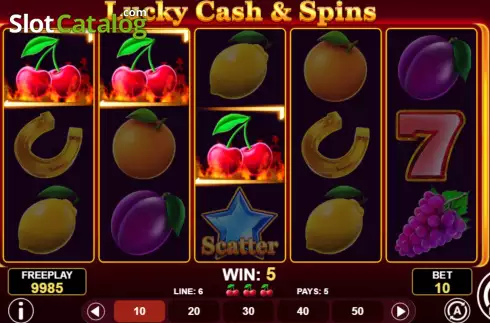 Скрин4. Lucky Cash And Spins слот