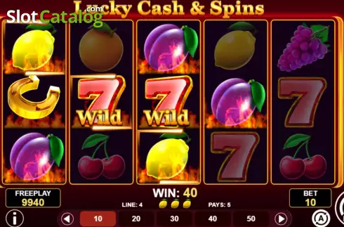 Скрин6. Lucky Cash And Spins слот