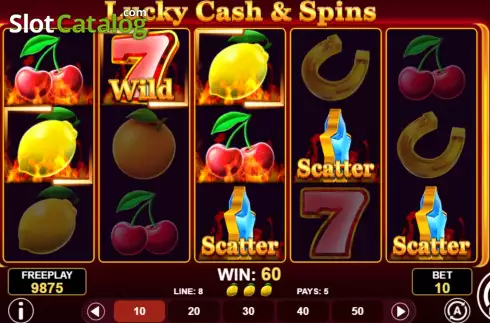 Скрин7. Lucky Cash And Spins слот