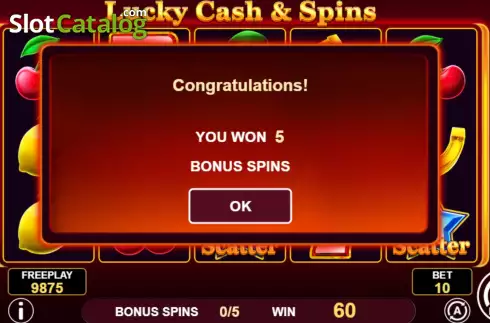 Скрин8. Lucky Cash And Spins слот