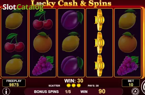 Скрин9. Lucky Cash And Spins слот