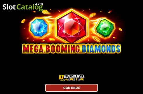 Скрин2. Mega Booming Diamonds слот