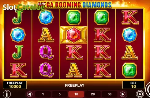 Скрин3. Mega Booming Diamonds слот
