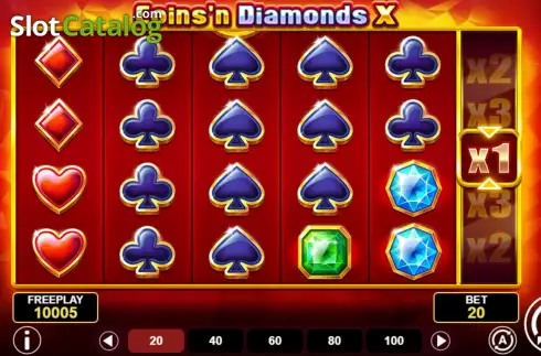 Скрин2. Coins'n Diamonds X слот