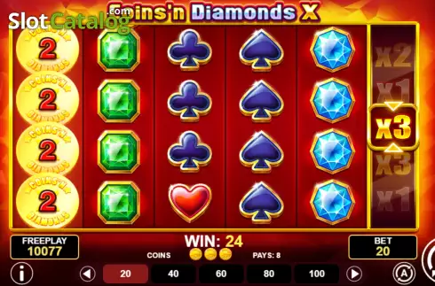 Скрин5. Coins'n Diamonds X слот