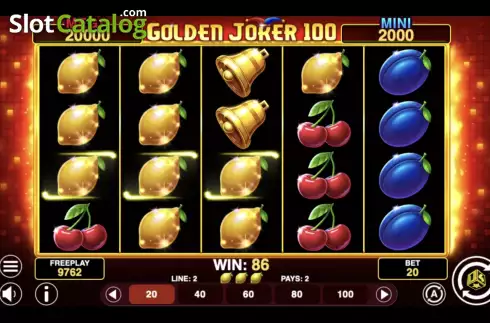 Скрин3. Golden Joker 100 слот