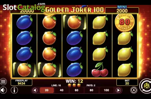 Скрин4. Golden Joker 100 слот