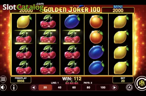 Скрин5. Golden Joker 100 слот
