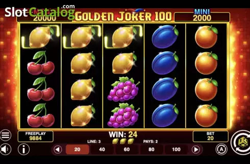 Скрин6. Golden Joker 100 слот