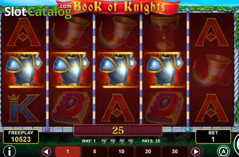 Скрин4. Book of Knights слот