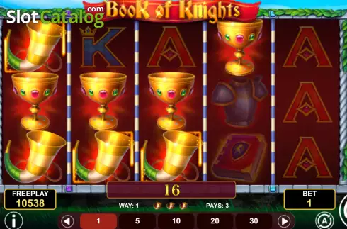 Скрин3. Book of Knights слот