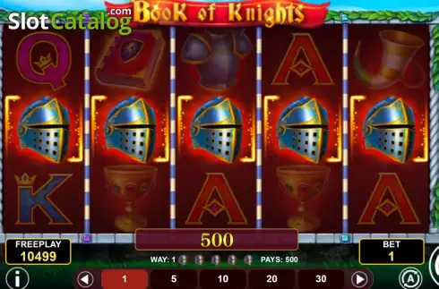 Скрин5. Book of Knights слот
